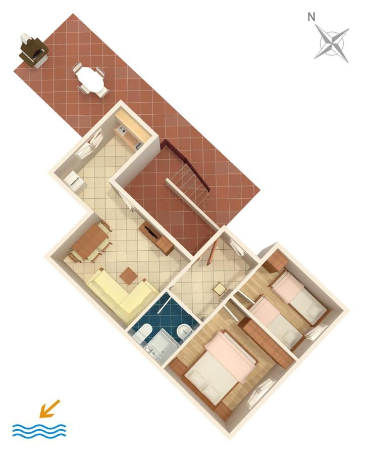 Apartments With A Parking Space Umag - 7109 Exteriör bild